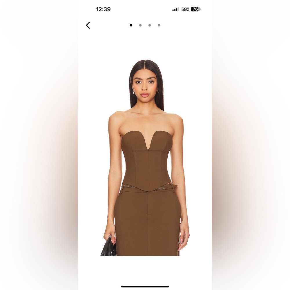 Camila Coelho Jordana Corset Top